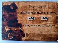 Ticket Fußball  Dead Bull Tour  RB Leipzig - Schalke 04  Ultras Gelsenkirchen