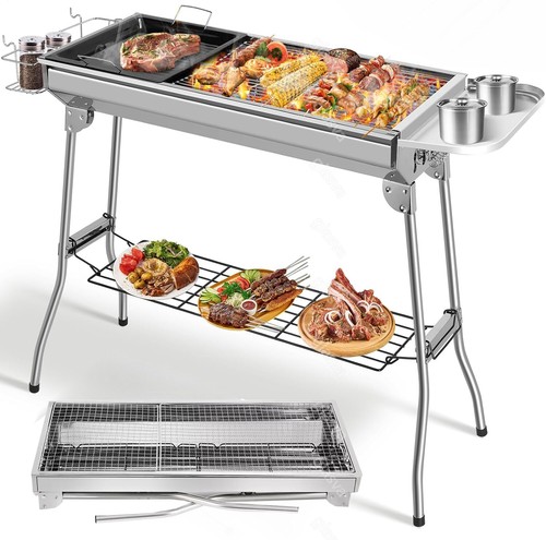 Edelstahl holzkohlegrill bbq - edelstahl,