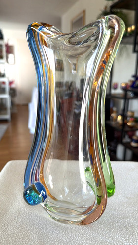 Große glas vase mstisov by - -,