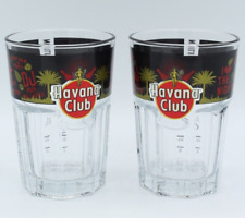 2x Havana Club Fan Edition Glas I love Cuba Libre Schwarz 340ml
