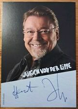 Jürgen von der Lippe Orig Autogramm signiert Comedy Legende - AK