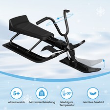 Lenkschlitten Bob mit Lenkrad