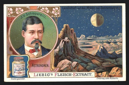 Sammelbild liebig astronomen - sammelbild,