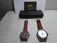 2 Herren Marken Uhren 1 mal OPK 1 mal WOKi Neu