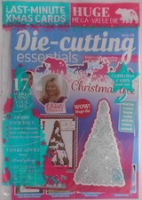 Die-Cutting Essentials magazine #136 2025 Last Minute Christmas Cards +Value die