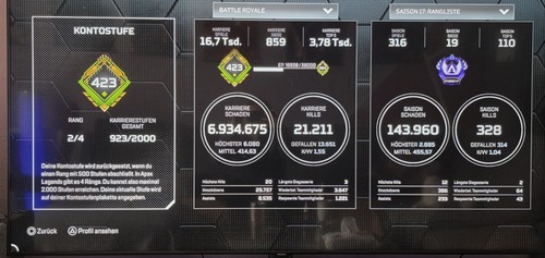 Apex legends account mit - apex,