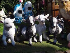 Ziege Deko Figur Gartenfigur