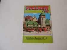 Katalog Modellbahn Zubehör Vollmer H0+N 1977+Preisliste