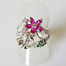 Rubin Saphir Tsavorit BlLÜTEN