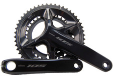 Shimano 105 FC-R7100 Kurbelgarnitur 50-34 schwarz 2x12-fach Hollowtech