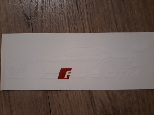 Audi rs5 dtm aufkleber - rs5,