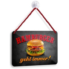 Blechschild Hamburger geht