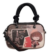Anekke Mademoiselle Short Handle Bag S Handtasche Tasche Multicolor dunkelbraun