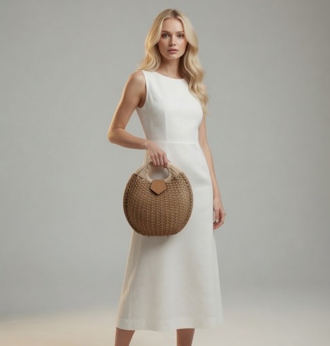 Stilvolle muschel raffia - muschel,
