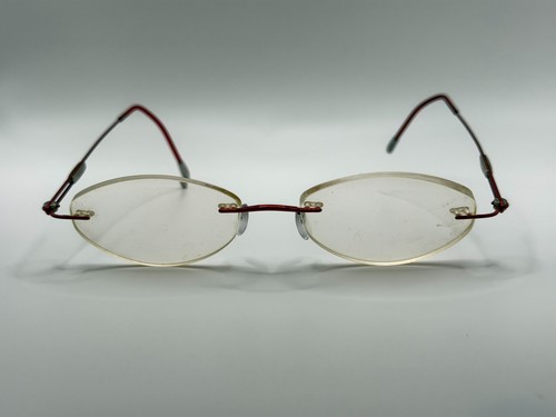 Silhouette rot oval brille - rot,