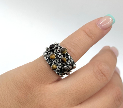 925 silber mexiko ring - 925,