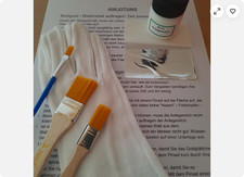 Blattsilber Silber Set