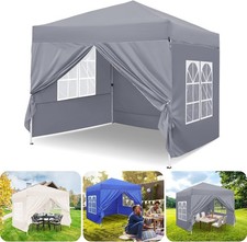 Pavillon Faltbar 3x3m wasserdicht Faltpavillon Gartenzelt Partyzelt Pop-Up Zelt