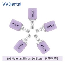 5Pcs Dental Emax Glass Ceramic