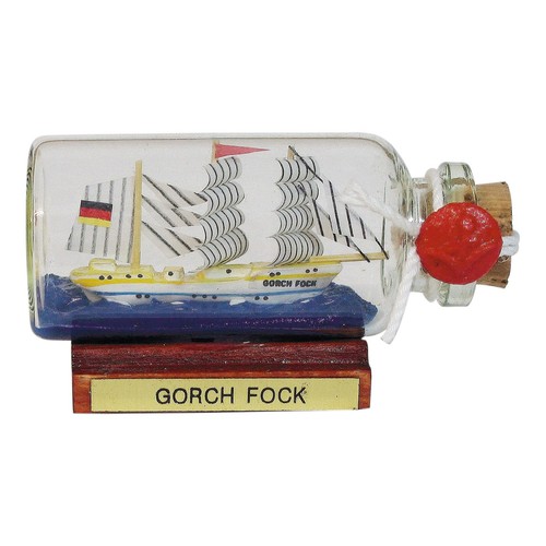 Flaschenschiff gorch fock - -,