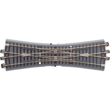 Tillig 83793 Bettungsgleis braun Doppelkreuzungsweiche ohne Antrieb TT + Neu