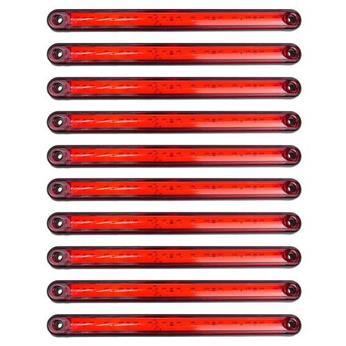10x smd led - led, rot