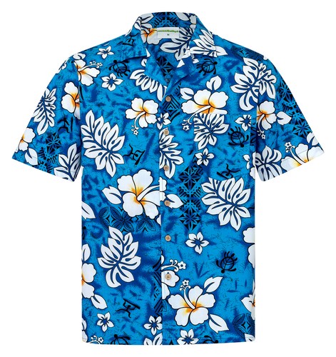 Herren hawaii hemd 100 - hawaii, 100%