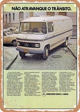METAL SIGN - 1972 Mercedes