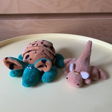 2 x Perlsacktier BEBE