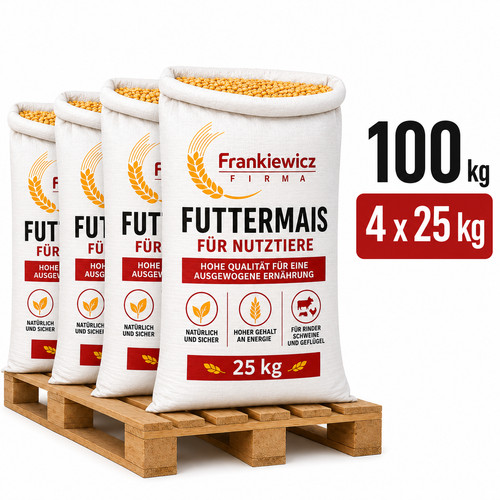 100kg körnermais 4x25kg - 100kg,