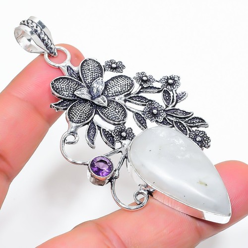 Regenbogen mondstein amethyst - regenbogen,