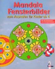 Mandalas. Fensterbilder zum Ausmalen für Kinder ab 4