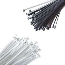 OPZ Weiss/Schwarz Kabelbinder Industriequalität UV beständig Verbinder Kabelband