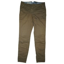 Marc O'Polo Charly Damen Chino Hose Slim Stoff high Gr. 42 XL W32 L32 Khaki TOP