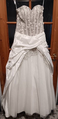 Brautkleid prinzessin 38 - brautkleid,