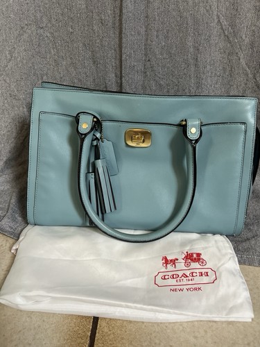 Coach tasche türkis - türkis, leder