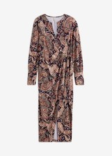 Neu Midikleid Gr. 40/42 Blau