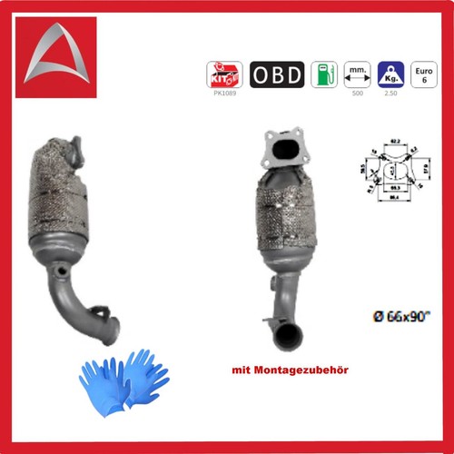Katalysator abgasanlage - katalysator,