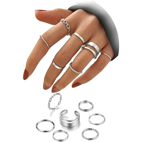 Knuckle rings set damen - rings,