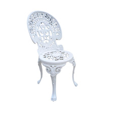 Stuhl Gartenstuhl Gusseisen