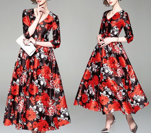 Damen kleid langes - damen,