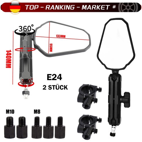 1paar satz motorrad spiegel - motorrad,