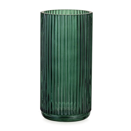 Blumenvase glas grün - glas,