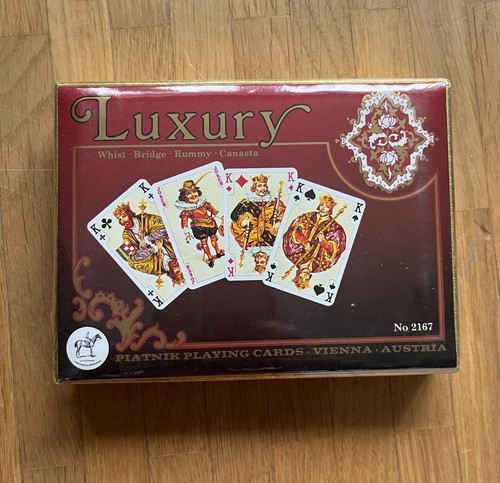 Kartenspiel luxury piatnik - piatnik, no