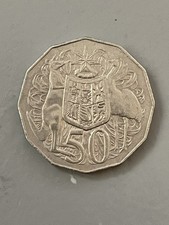Münze Australien 50 Cent 1975