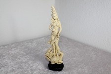 Amilcare Santini Geisha Skulptur Statue Figur Asia 50er 60er Marmor Alabaster