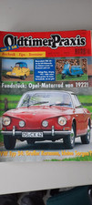 Oldtimer Praxis.  Messerschmitt. Karmann Chia, Opel Motorrad 1922