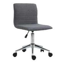 B-Ware SVITA LINUS Schreibtischstuhl Drehstuhl Bürostuhl Kinderzimmer Stoff Grau