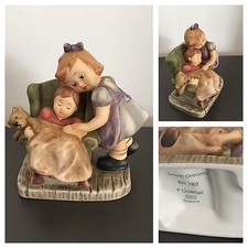 Berta Hummel BH 182 Sweet Dreams Süße Träume Kinder schlafen Teddy Göbel Figur 