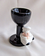 Eierbecher-Set - schwarz mit